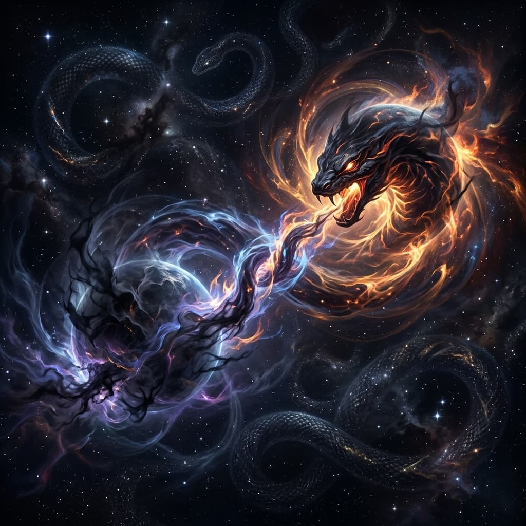 Rahu & Ketu: Your Karmic Axis