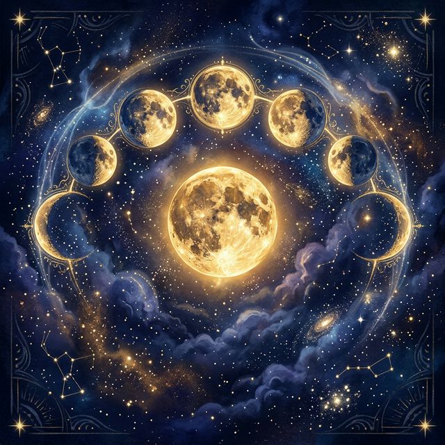 Manifestation and the 8 Moon Phases